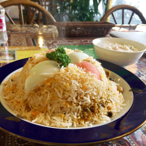 ボンベイ厚木のチキンビリヤニ